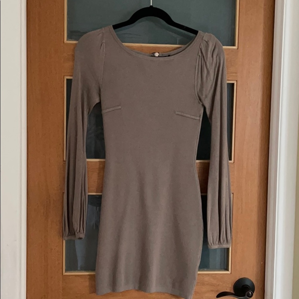 Sexy sweater dress